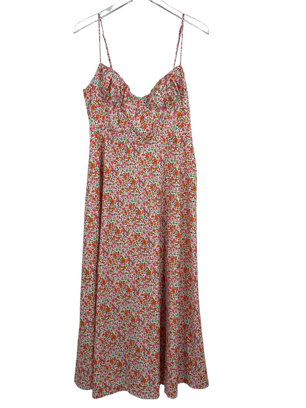 Princess Polly Floral Midi Dress US 12 Cottagecore Garden Party Sundress Boho